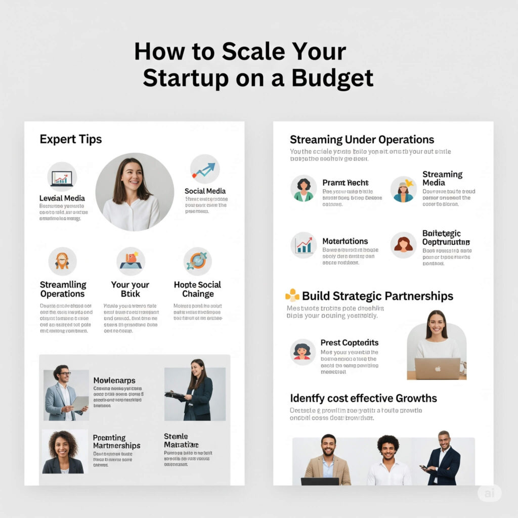 Scaling a startup on a budget