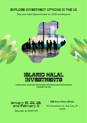 Islamic Halal Investment Options in the UK
