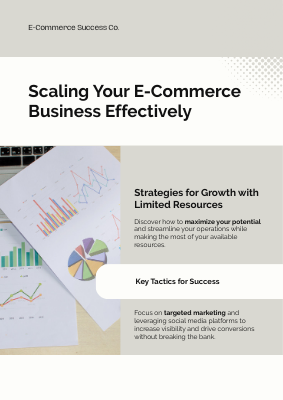 scalable e-commerce business