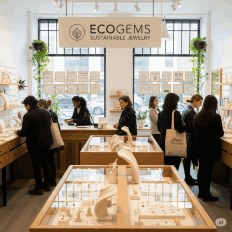Sustainable jewelry business