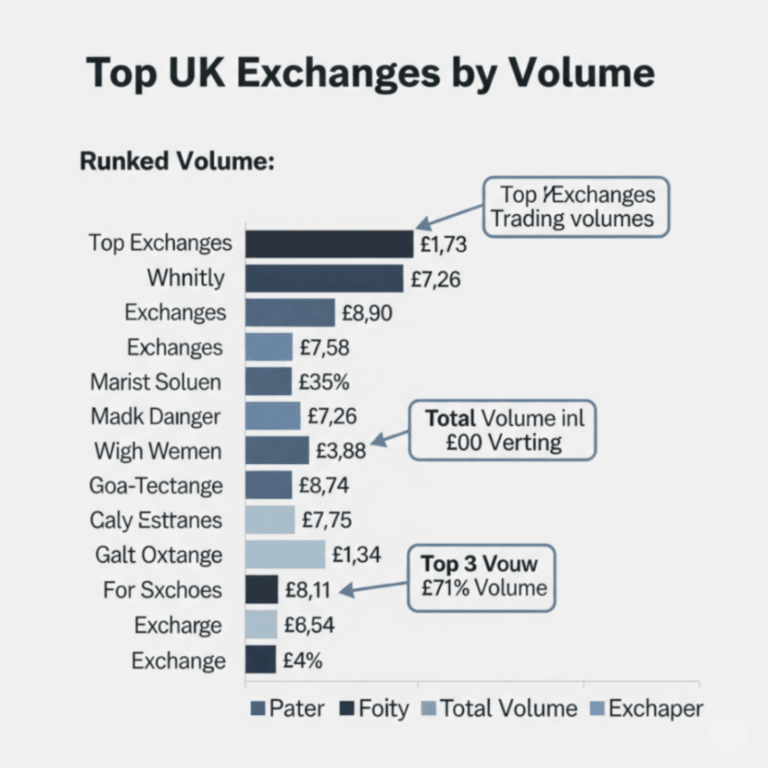 Top UK Exchanges by Volume