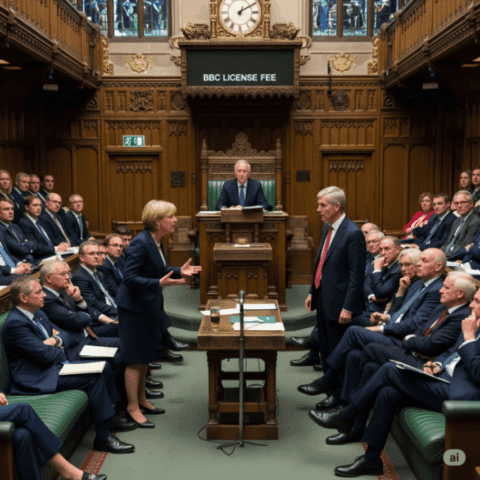 BBC license fee debate