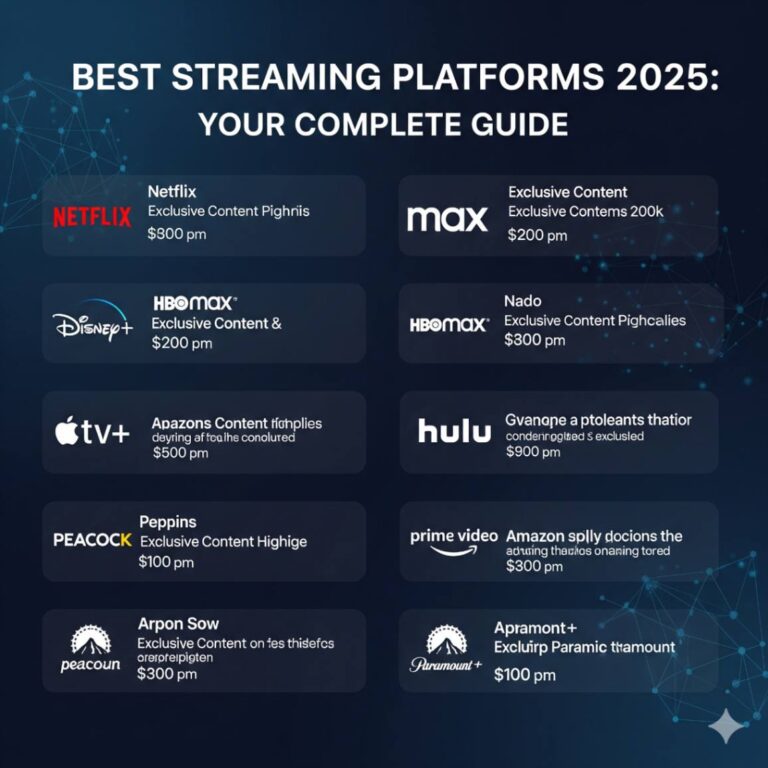 Best Streaming Platforms 2025