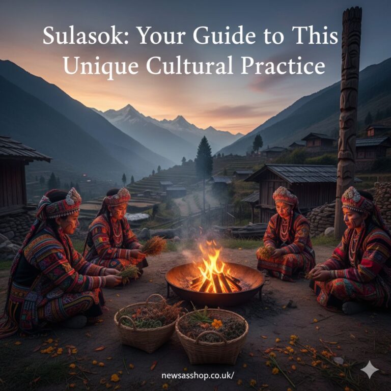 A diverse group of people sitting peacefully in a circle in a bright, calm room, practicing sulasok together.