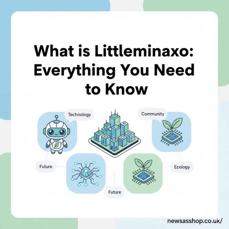 A stylized graphic with the name "littleminaxo" over an abstract, colorful background representing digital content creation.