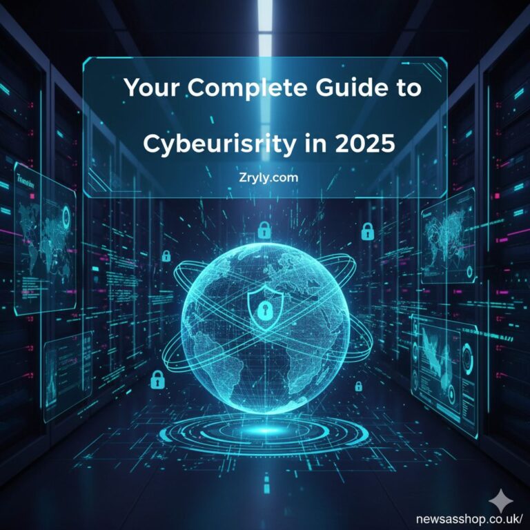 A symbolic image representing digital security, such as a shield protecting a computer network from threats.