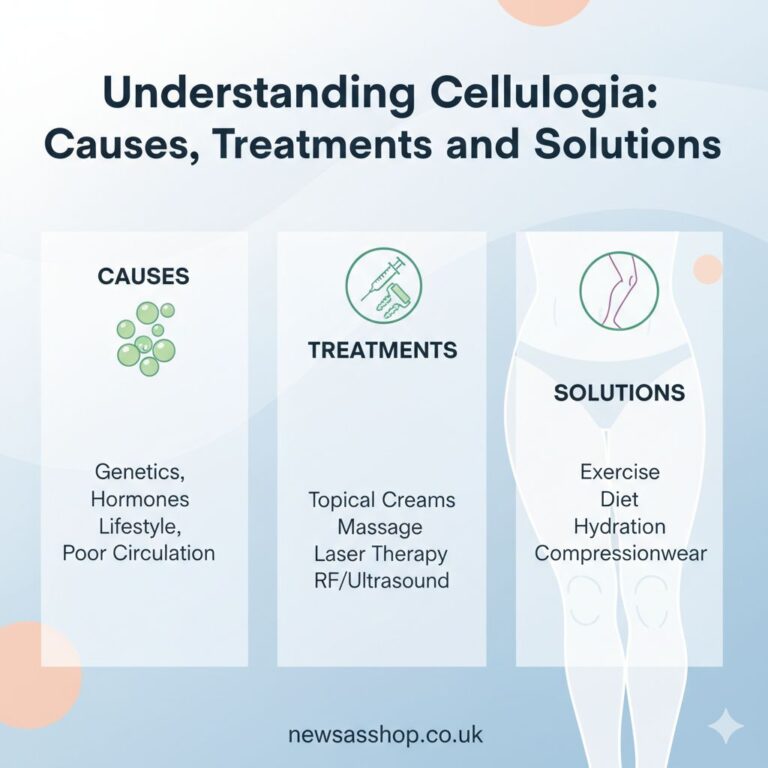 Close-up of smooth skin with a focus on cellulogia treatment results