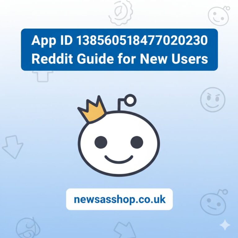 Reddit app interface showing mobile phone with app identifier concept, navigation menu, and community features