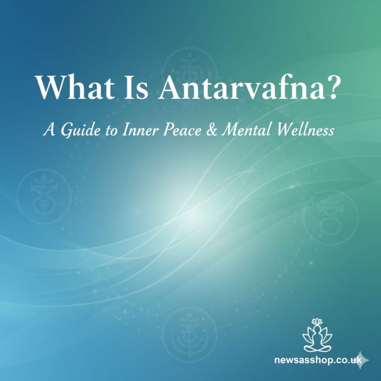 A serene person sitting in a calm, natural environment, practising antarvafna for mental wellness.