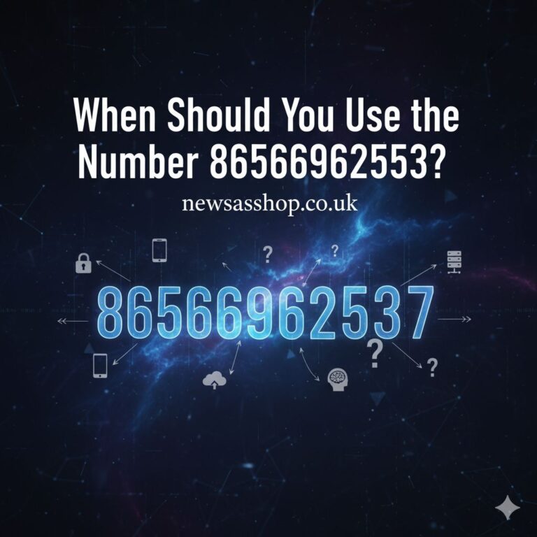 When Should You Use the Number 8656696225537? 8656696225537
