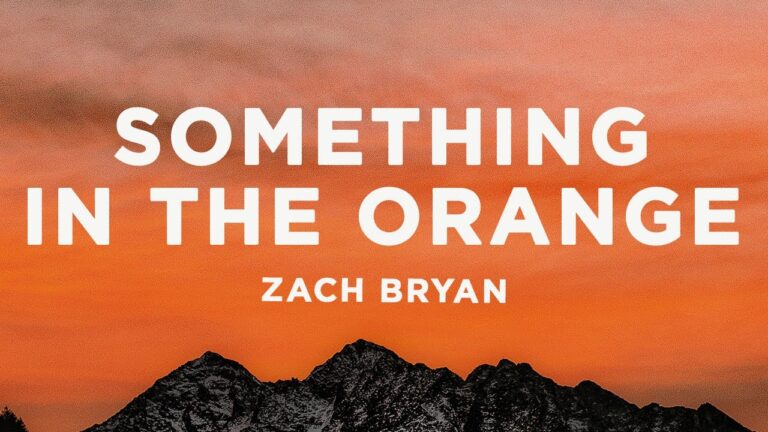 Something in the Orange: Exploring the Emotional Depth of the Song Something in the Orange